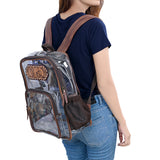 ADBG1285 Clear Bag Genuine Western Leather Women Bag