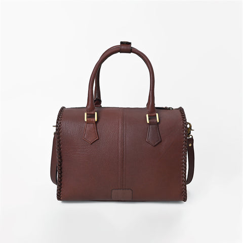 ADBGA1431PRCA Rodeo Style Hair-on-Hide & Genuine Leather Speedy Bag by American Darling