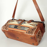 LC-ADBG516 Duffel Genuine Western Leather Women Bag Mae