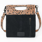 ADBG1759 Crossbody Suede Genuine Leather women bag western Bag