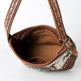 LC-ADBG710B Hobo Hair On Genuine Western Leather Women Bag
