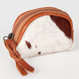 LC-ADBG472 Coin Purse Hair On Genuine Western Leather Women Bag