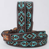 ADBLF269 Genuine American Leather Belt Men and Women
