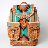 LC-ADBG703G Backpack Genuine Western Leather Women Bag