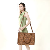 LC-ADBG235 Tote Genuine Western Leather Women Bag