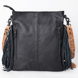 ADBG1682 Crossbody Bucket Hand Tooled Genuine Western Leather Women Bag