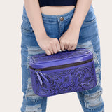 ADBG1251 Jewelry Case Genuine Western Leather Women Bag