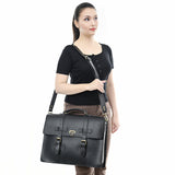LC-ADBG1399B Tote Genuine Western Leather Women Bag