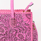 ADBG1131C Tote Hand Tooled Genuine Western Leather Women Bag