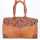 LC-ADBGI108C Duffel Genuine Western Leather Women Bag Olivia