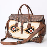 ADBG516P Duffel Genuine Western Leather Women Bag