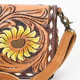 LC-ADBGM169 Organiser Genuine Western Leather Women Bag Freda