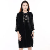 ADDR006 Fabric Women shirt Jacket Dress Tunic Ladies Girl Top