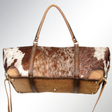 LC-ADBGI123 Duffel Hair On Genuine Western Leather Women Bag