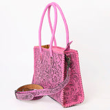 ADBG1131C Tote Hand Tooled Genuine Western Leather Women Bag