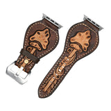 LC-ADWAR121 Genuine American Leather I watch Strap Unisex