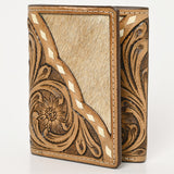 BEBGM182-Western Leather Trifold Wallet