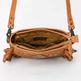 LC-ADBG1062 Hair on Messenger Genuine Western Leather Women Bag