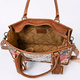 LC-ADBG230 Tote Hand Tooled Genuine Western Leather Women Bag