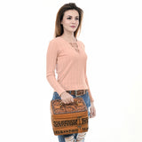 ADBGA454 Jewelry Case Genuine Western Leather Women Bag