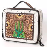 LC-ADBGA300 Jewelry Case Genuine Western Leather Women Bag Jane