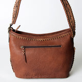 LC-ADBG710B Hobo Hair On Genuine Western Leather Women Bag