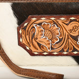 LC-ADBG344 Wristlet Genuine Western Leather Women Bag Belle