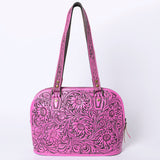 LC-ADBG1139B Tote Hand Tooled Genuine Western Leather Women Bag