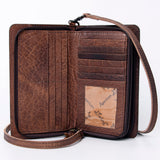 LC-ADBG485 Organiser Genuine Western Leather Women Bag Clara