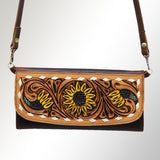 LC-ADBGM102 Wallet Genuine Western Leather Women Bag