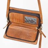 LC-ADBGM169 Organiser Genuine Western Leather Women Bag Freda