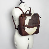 LC-ADBG845A Backpack Hair On Genuine Western Leather Women Bag