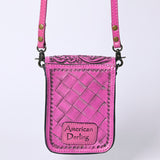 ADBG1135C Cellphone Holder Genuine Western Leather Women Bag