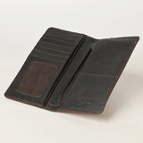 LC-ADBGZ729B Clutch Genuine Western Leather Women Bag