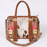 LC-ADBG230 Tote Hand Tooled Genuine Western Leather Women Bag