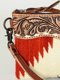ADBG344BE Wristlet Genuine Western Leather Women Bag Becca