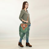 LC-ADBGA431 Messenger Genuine Western Leather Women Bag