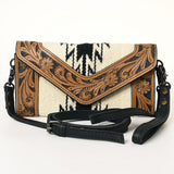 LC-ADBG906 Envelope Genuine Western Leather Women Bag