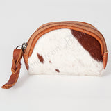 LC-ADBG472 Coin Purse Hair On Genuine Western Leather Women Bag
