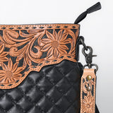ADBG1682 Crossbody Bucket Hand Tooled Genuine Western Leather Women Bag