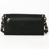 ADBG1712A Wallet Genuine Western Suede Leather Women Bag