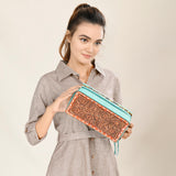ADBGA453 Jewelry Case Genuine Western Leather Women Bag