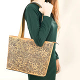 LC-ADBGZ837 Tote Genuine Western Leather Women Bag Mae
