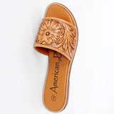 LC-ADFTE106 Genuine leather sandal footwear flip flop