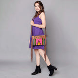 LC-ADBGZ184 Crossbody Genuine Western Leather Women Bag