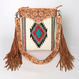 LC-ADBG298 Crossbody Genuine Western Leather Women Bag Clara