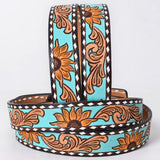 ADBLF283 Genuine American Leather Belt Men and Women