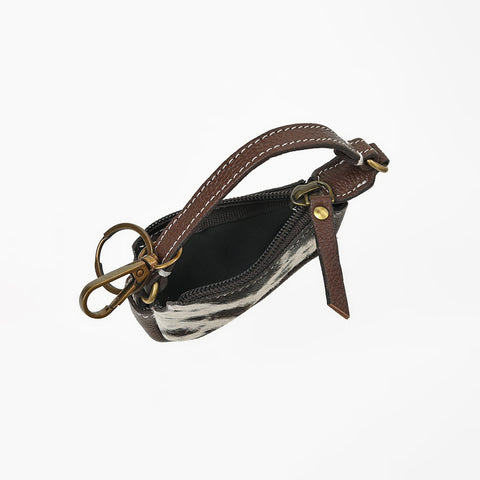 ADCHA121 American Darling Genuine Leather Hair-on-Hide Mini Handbag Bag Charm
