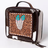 LC-ADBGA300 Jewelry Case Genuine Western Leather Women Bag Jane