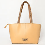 LC-ADBGZ792 Tote Hand Tooled Genuine Western Leather Women Bag